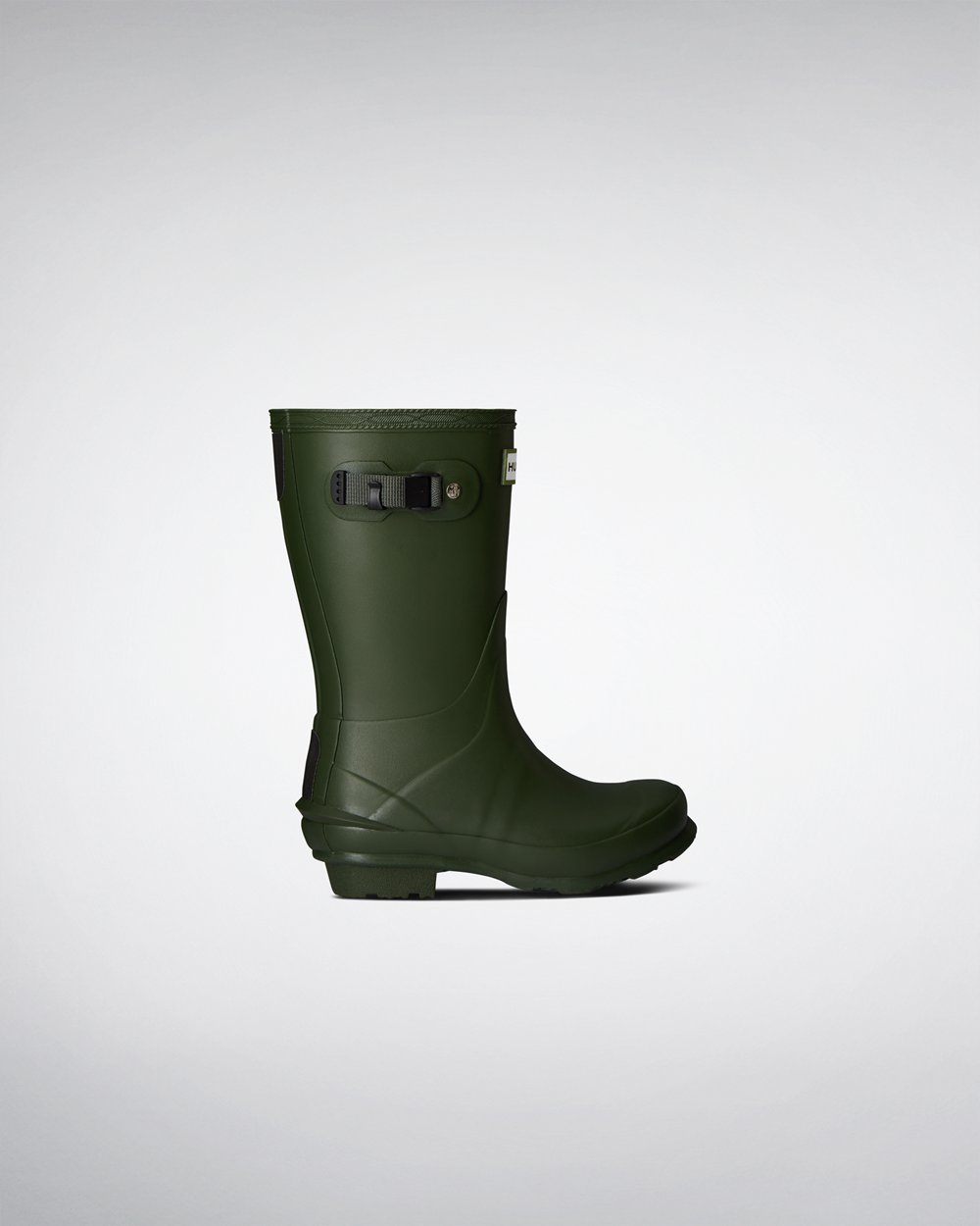 Kids Rain Boots - Hunter Norris (09IZJTAVW) - Green